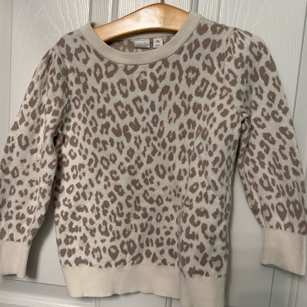 Gap cheetah sweater
